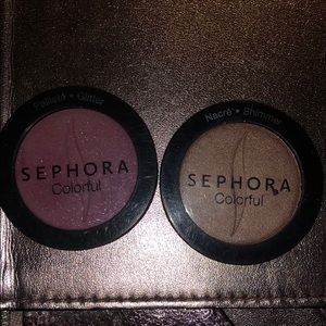 Two SEPHORA brand single eyeshadows